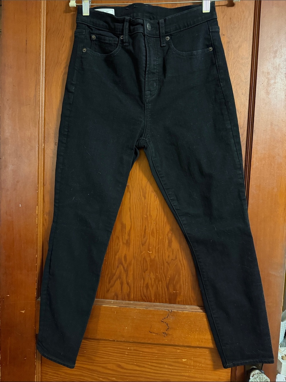 GAP Black High-Rise Skinny Jeans